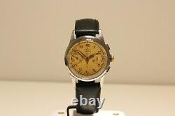 Vintage Rare Swiss Chromed Men's Chronograph Watch Raffa Geneve/landeron 148