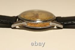 Vintage Rare Swiss Chromed Men's Chronograph Watch Raffa Geneve/landeron 148