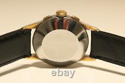 Vintage Rare Swiss Chromed Men's Chronograph Watch Raffa Geneve/landeron 148