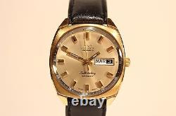 Vintage Rare Swiss Gold Plated Men's Automatic Watchpictlausanne/mov. As/ 25 J