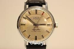 Vintage Rare Swiss Mechanical Men's Jubilee Muhammad Ali Watch Lado 17 J