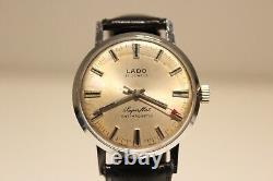 Vintage Rare Swiss Mechanical Men's Jubilee Muhammad Ali Watch Lado 17 J