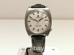 Vintage Rare Swiss Men's Automatic Sport Watch Roamer Mustang Indianapolis