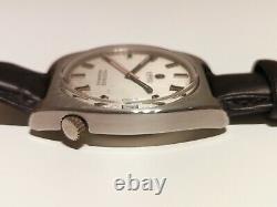 Vintage Rare Swiss Men's Automatic Sport Watch Roamer Mustang Indianapolis