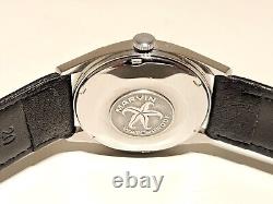 Vintage Rare Swiss Men's Stainless Steel Automatic Watch Marvin With Starfish