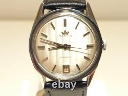 Vintage Rare Swiss Men's Stainless Steel Automatic Watch Marvin With Starfish