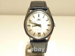 Vintage Rare Swiss Men's Stainless Steel Automatic Watch Marvin With Starfish