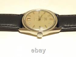 Vintage Rare Swiss Men's Stainless Steel Automatic Watch Marvin With Starfish