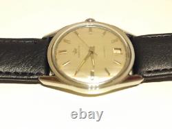 Vintage Rare Swiss Men's Stainless Steel Automatic Watch Marvin With Starfish