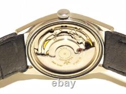 Vintage Rare Swiss Men's Stainless Steel Automatic Watch Marvin With Starfish