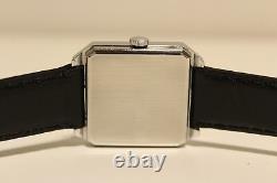 Vintage Rare Swiss Nice Classic Square Men's Mechanical Watch Flipper 17 J