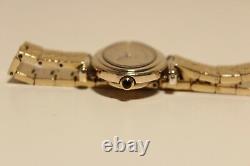 Vintage Rare Swiss Solid Silver And Gold Plated Ladies Watch Omega De Ville