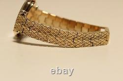 Vintage Rare Swiss Solid Silver And Gold Plated Ladies Watch Omega De Ville