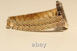 Vintage Rare Swiss Solid Silver And Gold Plated Ladies Watch Omega De Ville