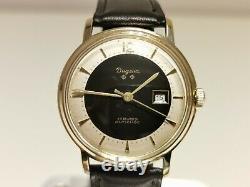 Vintage Rare Swiss Two Tone Dial Gold Plated Men's Mechanical Watch Dugena