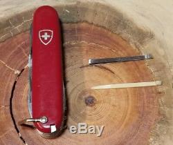 Vintage Rare Victorinox Elinox Ranger Outdoorsman Swiss Army Knife Great Cond