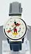 Vintage Rare Wine Up Disneyland Mickey Mouse 17 Jewel Skeleton Watch Swiss Made