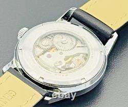 Vintage Rare Wine Up Disneyland Mickey Mouse 17 Jewel Skeleton Watch Swiss Made
