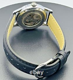 Vintage Rare Wine Up Disneyland Mickey Mouse 17 Jewel Skeleton Watch Swiss Made