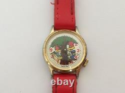 Vintage Rare Woody Woodpecker 26mm Swiss Children Hand-Winding Watch