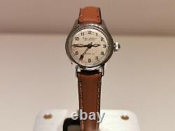 Vintage Rare Ww2 Era All Stainless Steel Ladies Swiss Watch Girard Perregaux