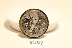 Vintage Rare Ww2 Era Sub Second Men's Swiss Mechanical Watch Recta