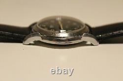 Vintage Rare Ww2 Military Sub Second Swiss Men's Mechanical Watch Sully Watch