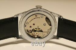 Vintage Rare Ww2 Military Sub Second Swiss Men's Mechanical Watch Sully Watch