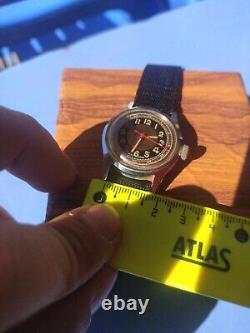 Vintage Rare Ww2 Military Swiss Square Men's Mechanical Watch Le Jon