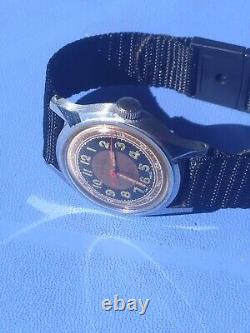 Vintage Rare Ww2 Military Swiss Square Men's Mechanical Watch Le Jon
