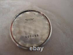 Vintage Rare Wwii Chronograph Croton Cal, 350 406,17j, Swiss Made 1940's