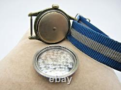 Vintage Rare Wyler Automatic Military Bumper 30371 Swiss Made Watch 17 Jewel