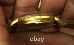 Vintage Rare Zodiac Guardsman Automatic Watch Gold Plated Swiss Made
