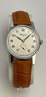 Vintage Renown Watch Swiss 15 Jewels Shock Resistant Beautiful Dial Serviced