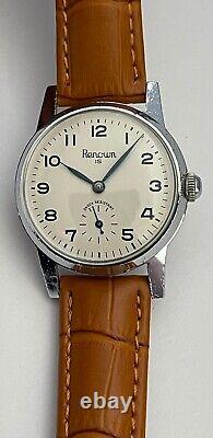 Vintage Renown Watch Swiss 15 Jewels Shock Resistant Beautiful Dial Serviced