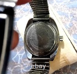 Vintage SBW Watch Skin Diver Mechanic 40mm Swiss Made Watch 1970s Very Rare