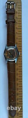 Vintage STANDARD Military watch 15 Jewels Swiss made Waterproof Unusual back