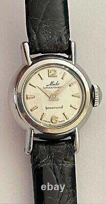 Vintage SUPER Automatic Powerwind Swiss Mido 607P watch Ladies serviced