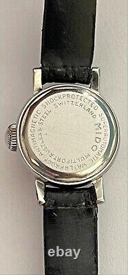 Vintage SUPER Automatic Powerwind Swiss Mido 607P watch Ladies serviced