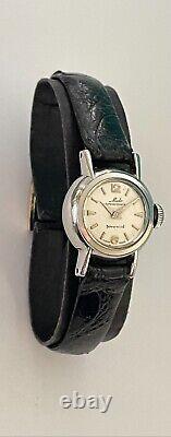 Vintage SUPER Automatic Powerwind Swiss Mido 607P watch Ladies serviced