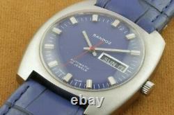 Vintage Sandoz Automatic Swiss Men's Working Wrist Watch Rare A0706