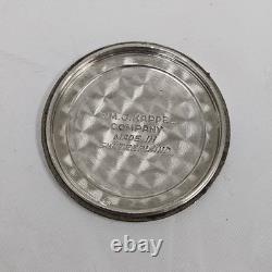 Vintage Sanford Mens Military Watch Rare WM. J. KAPPEL 17J Swiss Movement Runs