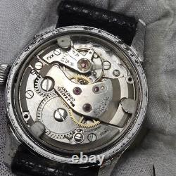 Vintage Sanford Mens Military Watch Rare WM. J. KAPPEL 17J Swiss Movement Runs