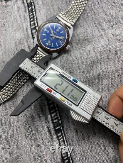 Vintage Skin Diver Rodania Watch Mechanic 37mm Swiss Made Watch 1970s Very Rare