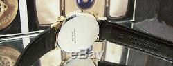 Vintage Super Rare 60's Wakmann Swiss Dual / Twin World Time Zone Watch Minty