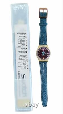 Vintage Swatch Watch BOCA VERDE GX402 1989 Standard Gents Rare Swiss Made Quartz