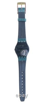 Vintage Swatch Watch BOCA VERDE GX402 1989 Standard Gents Rare Swiss Made Quartz