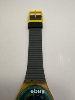 Vintage Swatch watch TURQUOISE BAY GK103 1987 Rare Swiss Made Quartz