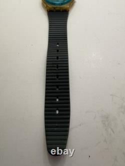 Vintage Swatch watch TURQUOISE BAY GK103 1987 Rare Swiss Made Quartz