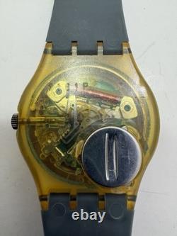 Vintage Swatch watch TURQUOISE BAY GK103 1987 Rare Swiss Made Quartz